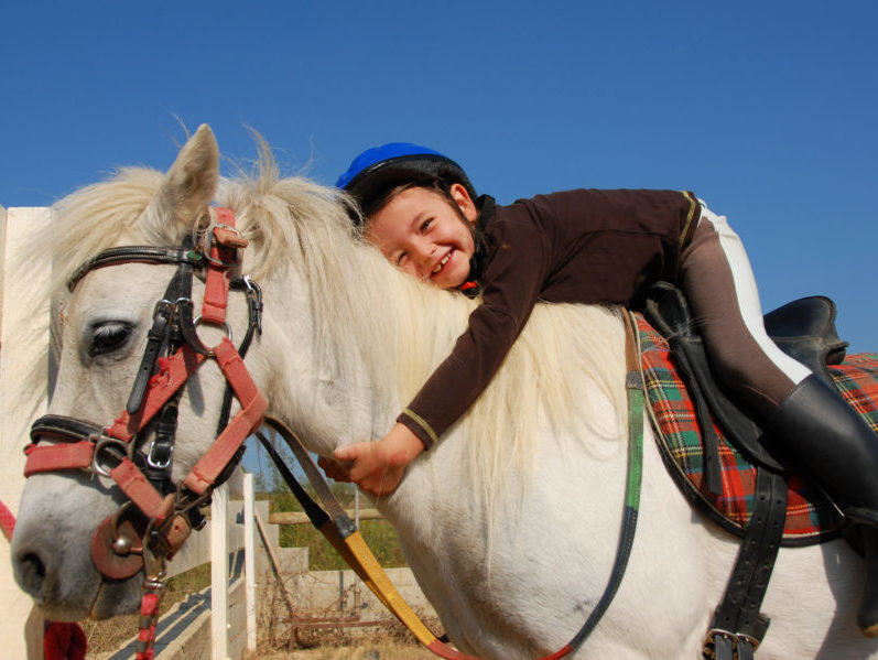 Equitation pour les classes de découvertes des Blacouas